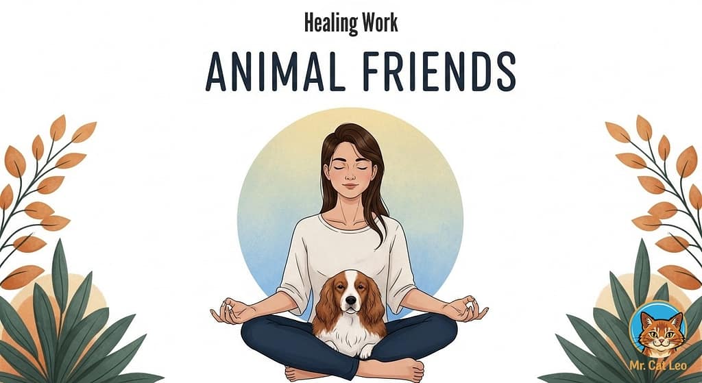 A simple healing exercise you can do at home for our animal friends. Anyone can do it.