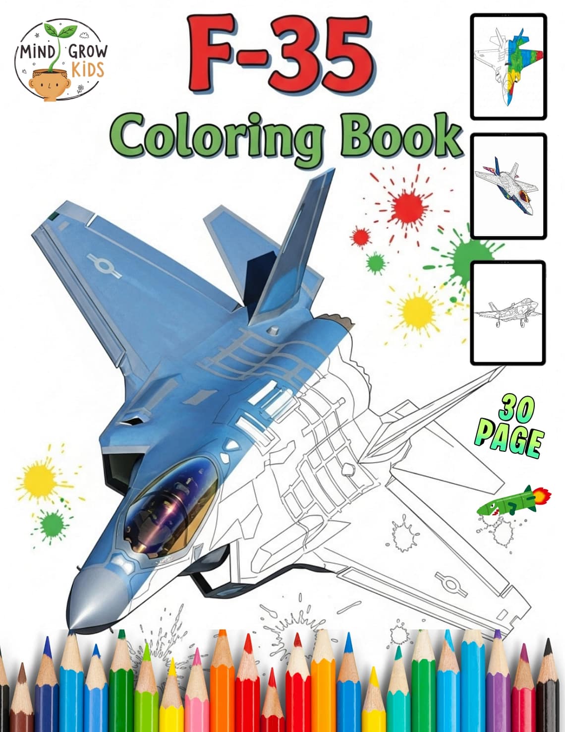 F-35 Coloring Book free