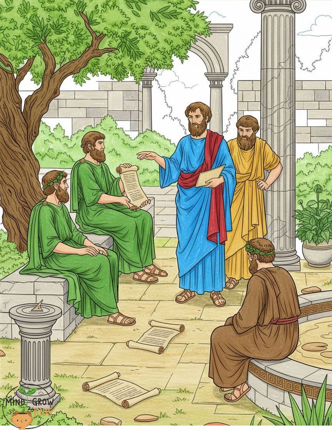 Philosophy and Coloring Book