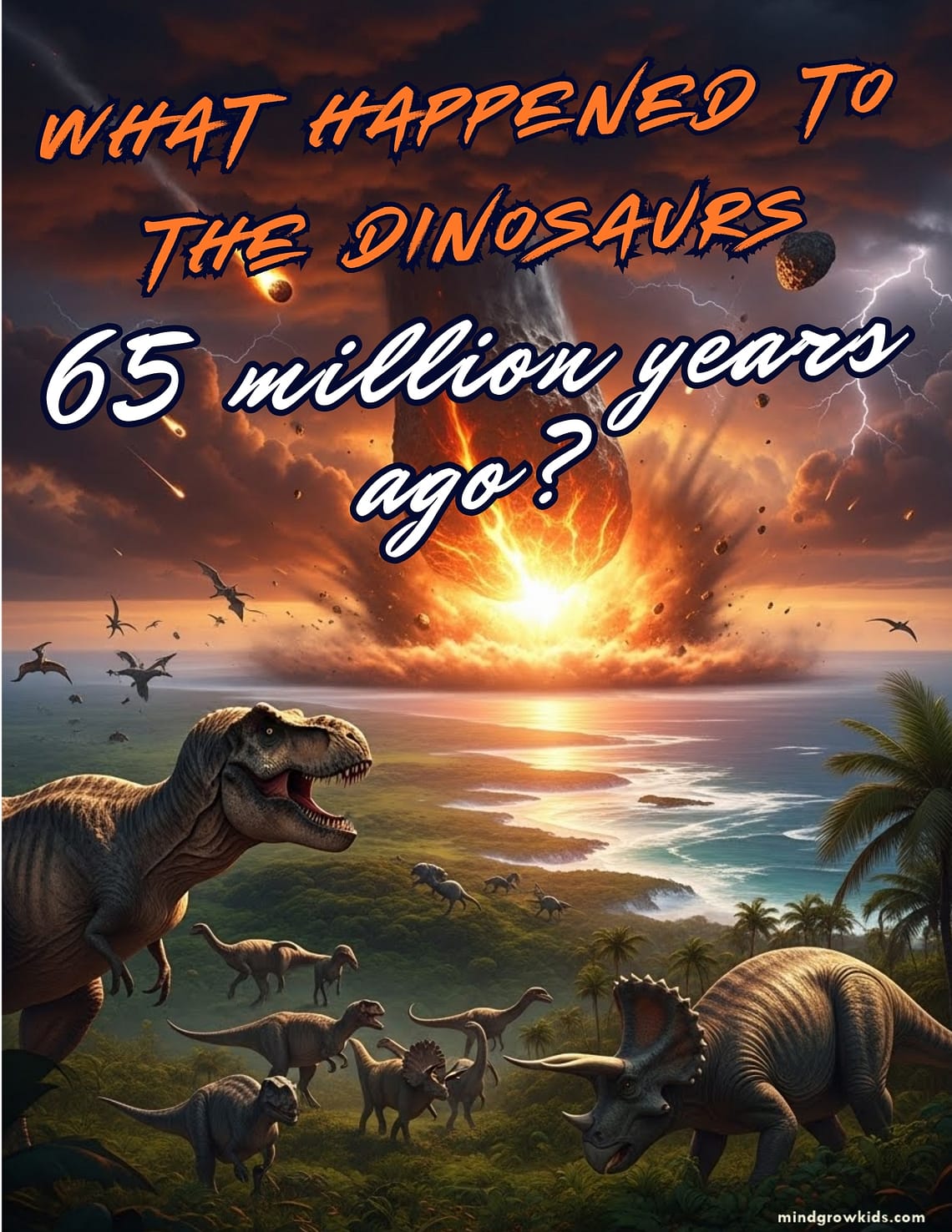 What happened to the dinosaurs?