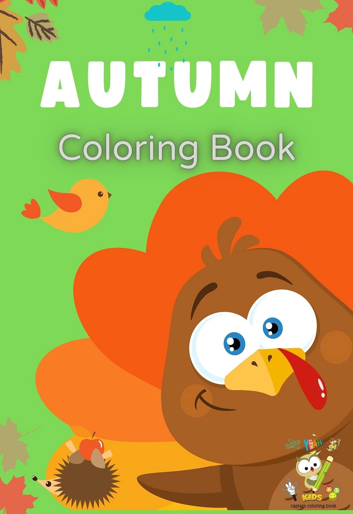 Free autumn coloring book