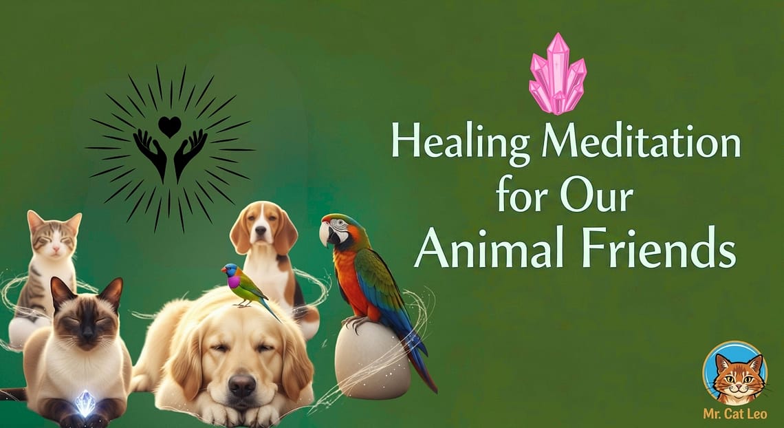 A very simple healing exercise you can do at home for our animal friends.