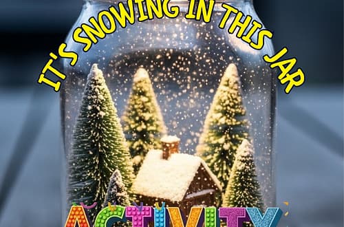 This jar is called a "snow jar.Home activity book