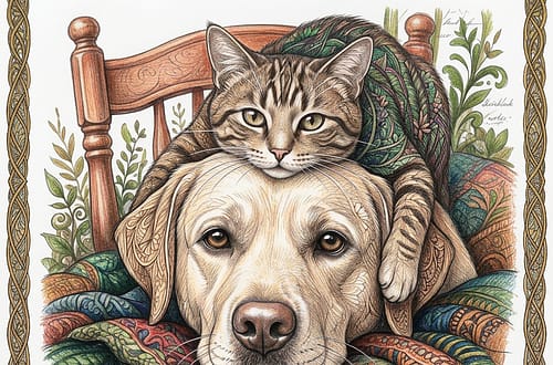 Tangled Fur & Purrs