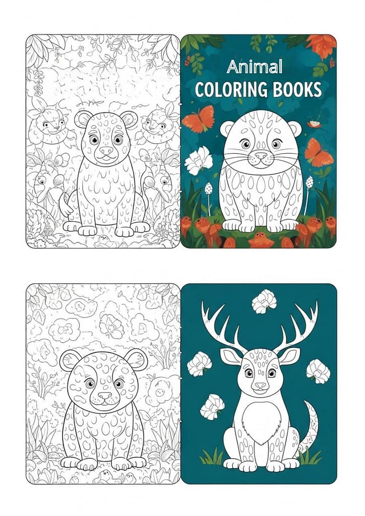 Animal Coloring Books