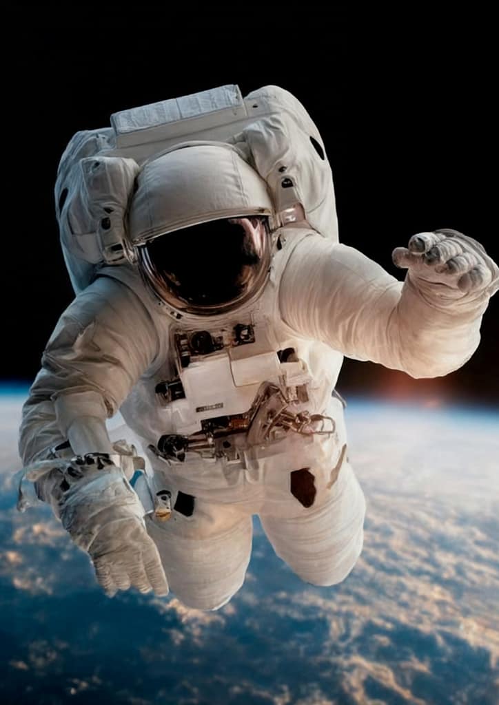 Being an astronaut is one of the coolest jobs in the world.