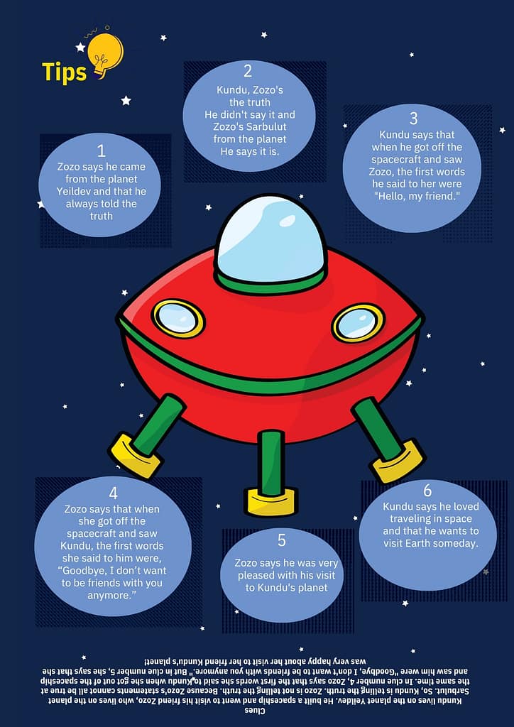 Puzzle card for children