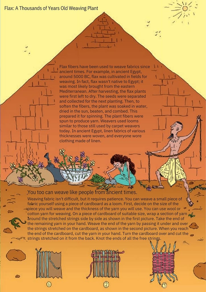 You too can weave like people from ancient times