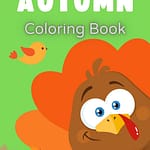 Free autumn coloring book