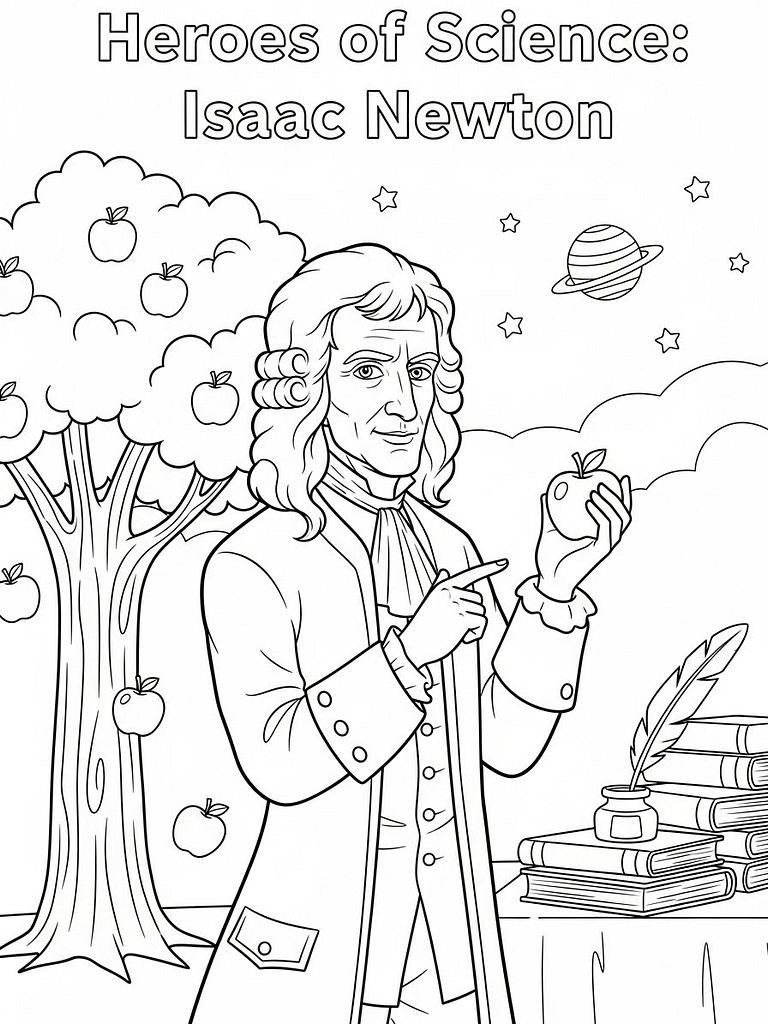 Heroes of Science_Isaac Newton