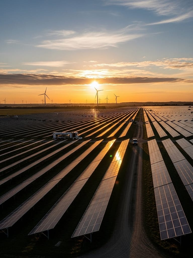 Solar energy, a renewable energy source, is widely used, especially in countries with abundant sunlight.