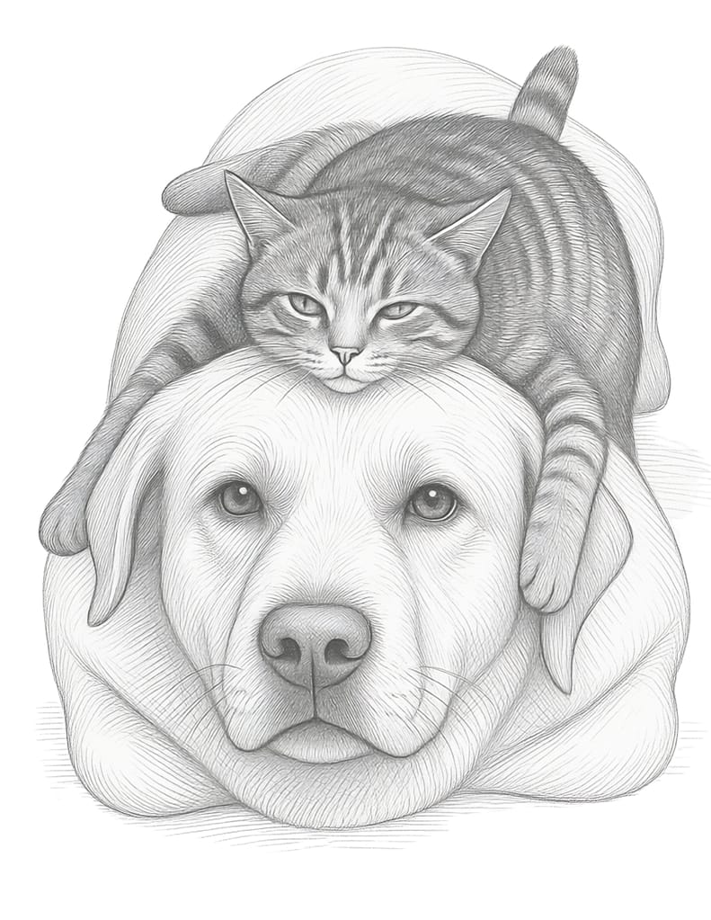 Tangled Fur & Purrs