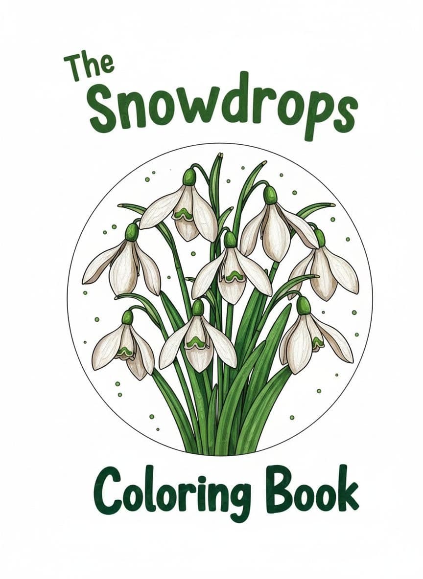 The snowdrops