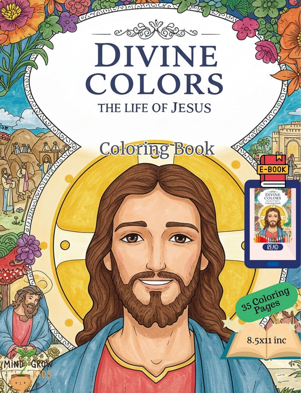 Jesus coloring book