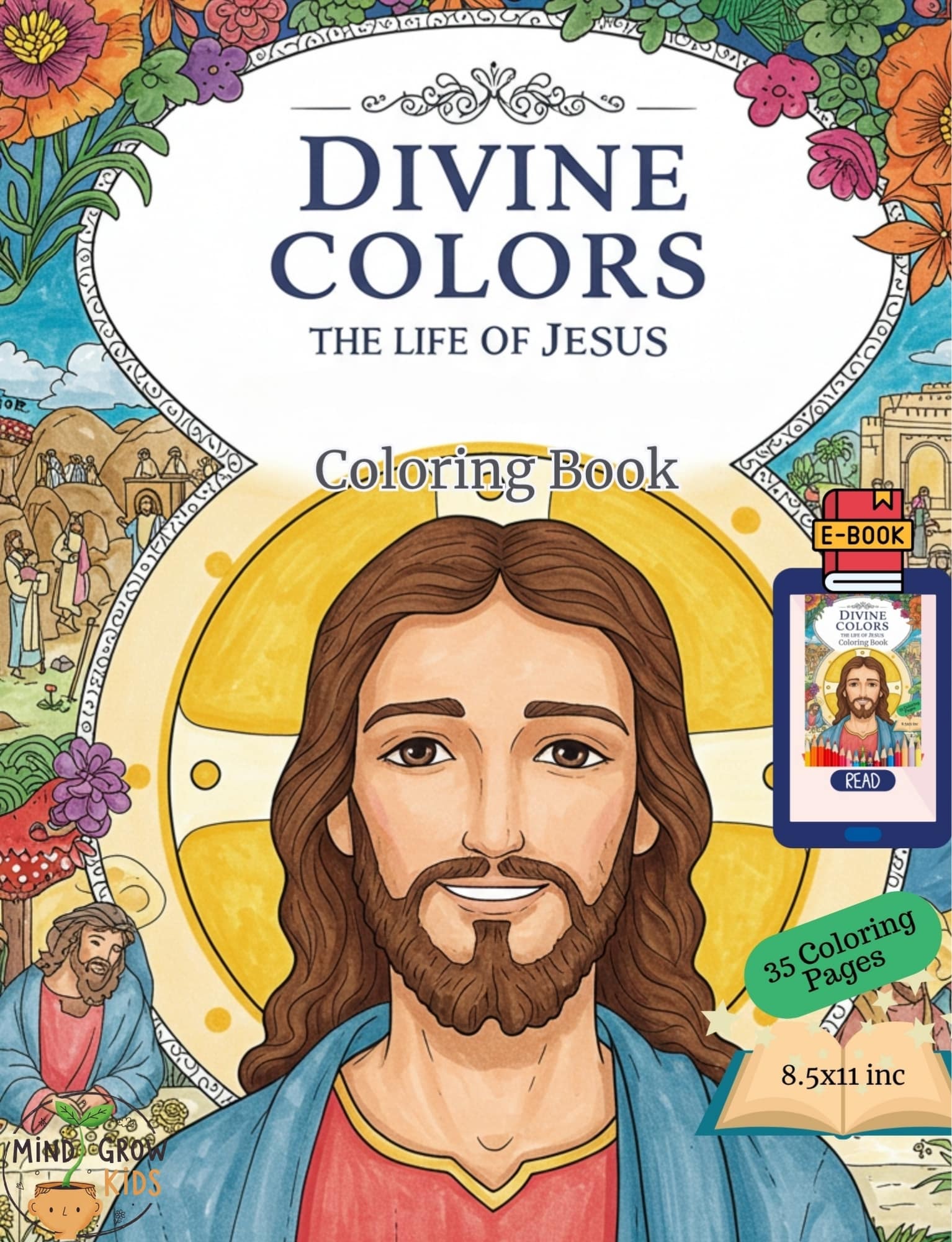 Jesus coloring book