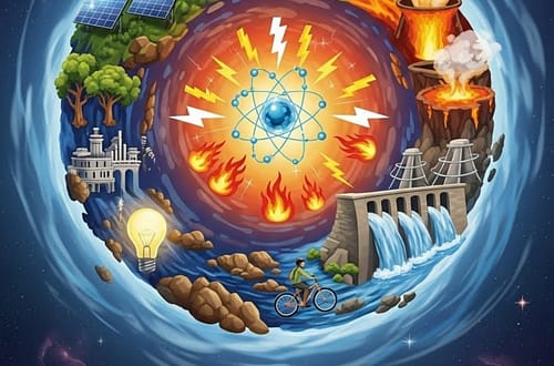 Energy causes matter to move or change.