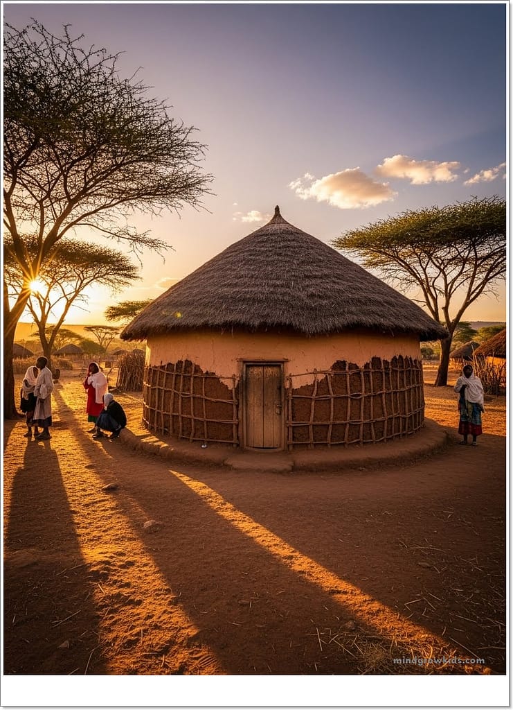 Ethiopian Houses. Tukul House