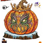 Unleash Your Inner Artist with Deep Pumking Coloring Pages