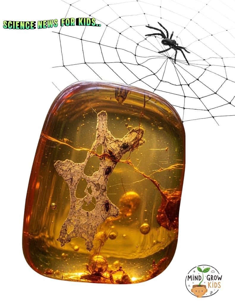 Millions of Years Old Spider Webs.Scientists researching spider webs millions of years old have made important discoveries.