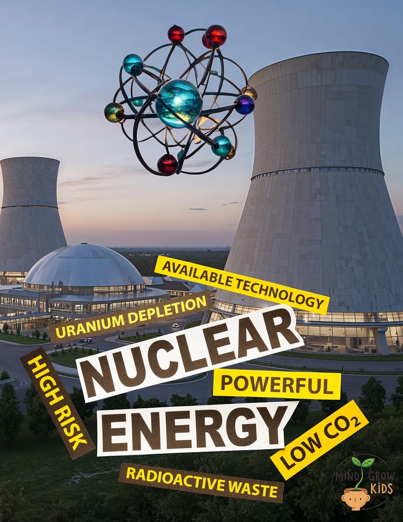 Nuclear energy is a very powerful energy source.