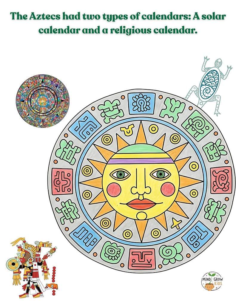 The Aztecs had two types of calendars