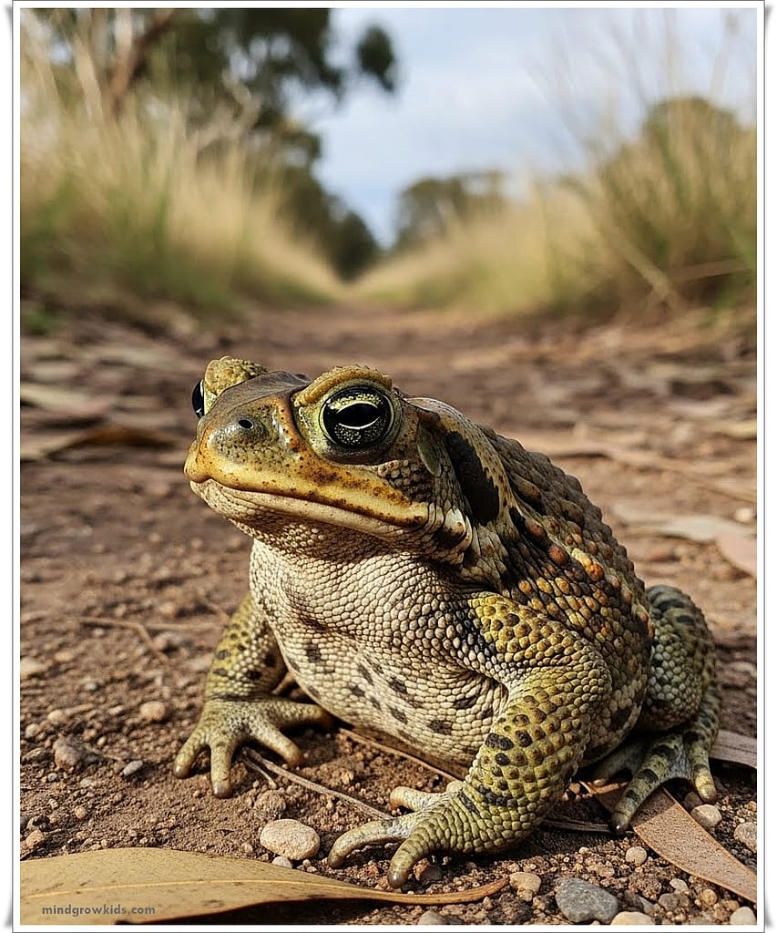 This Australian toad produces "super glue"