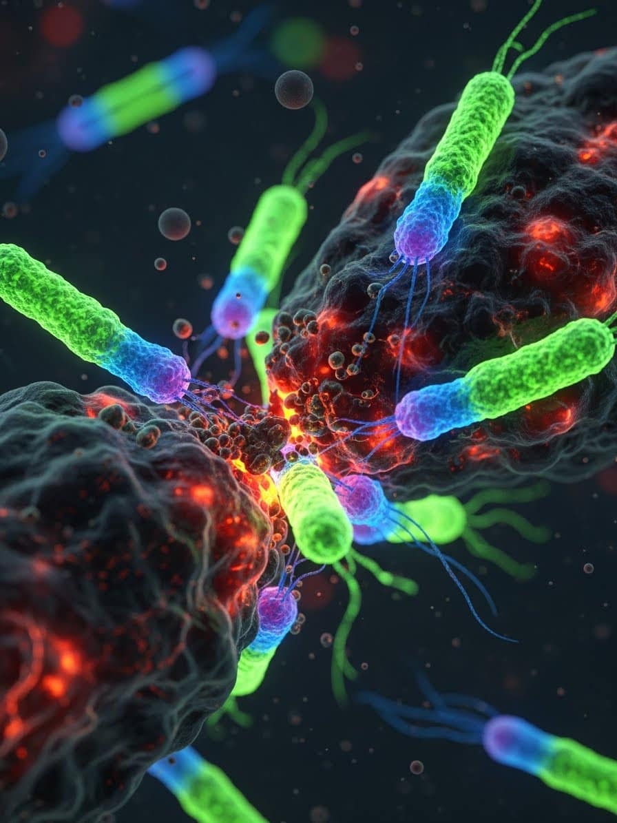 Toxic Waste-Eating Bacteria